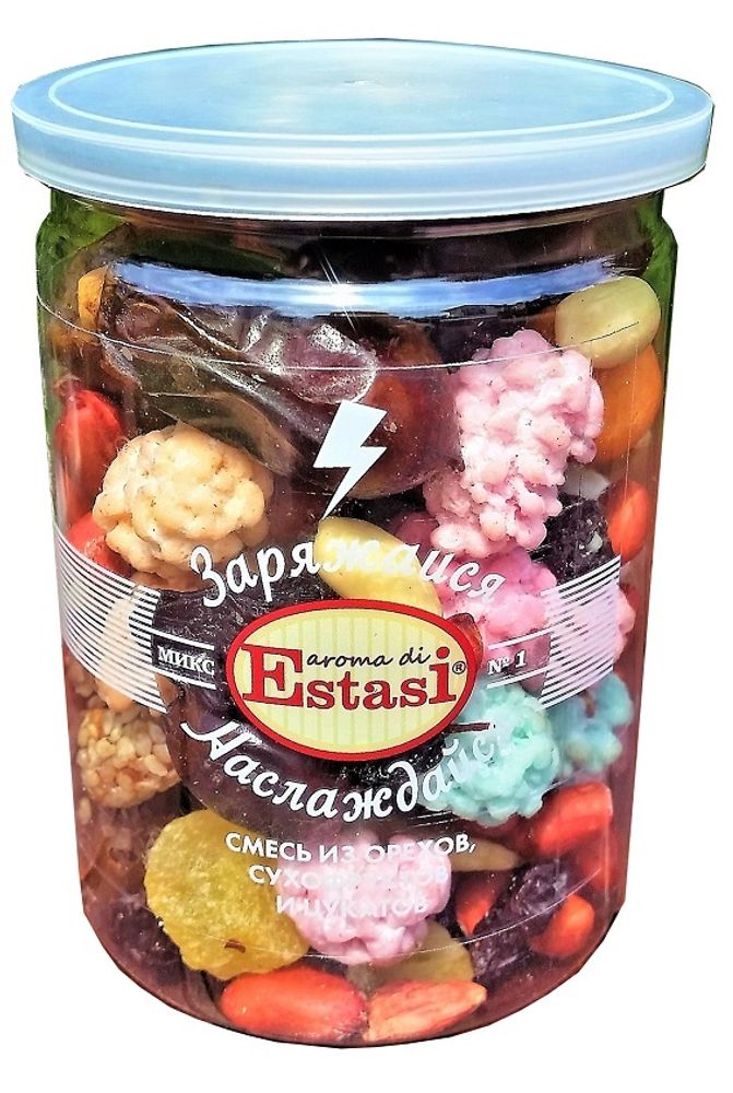 Смесь из орехов, сухофруктов, цукатов - Микс №1
