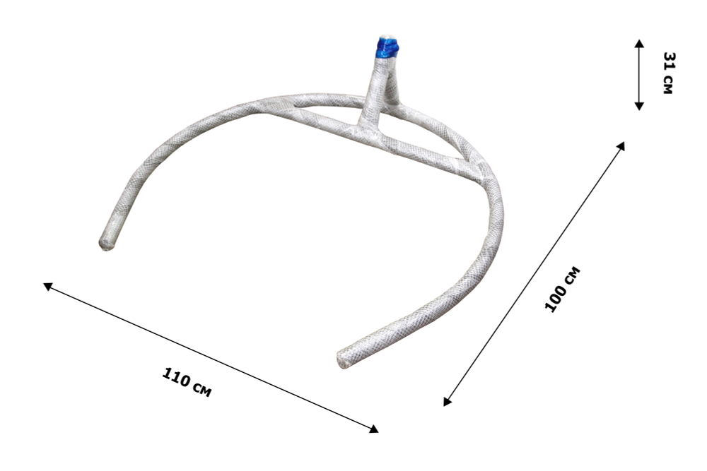 Кресло подвесное Garden Story Милан (стойка+основание.серый.,корзн.серая.,подуш.серая св. 3уп. (Б))