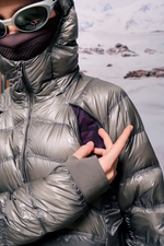 Куртка Nothomme Blue Down Jacket "Silver"