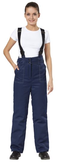 Костюм зимний женский "Легион" брюки (синий/василек)