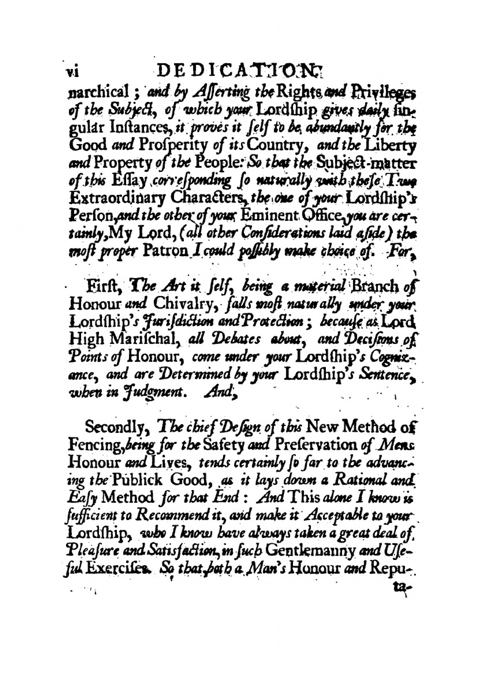 Hope's new method of fencing: or, the true and solid art of fighting with the back-sword, sheering-sword, small-sword, and sword and pistol; freed . The second edition. By Sir William Hope . | William Hope