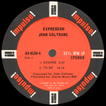 John Coltrane - Expression - Unplayed, US OG Impulse Stereo