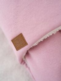 Конверт-звездочка "Пудра" с прорезями для ремней безопасности 0+