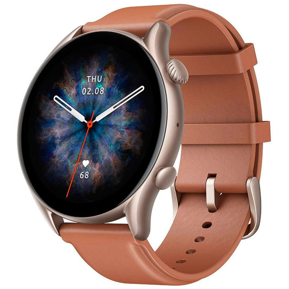 Умные часы Amazfit GTR 3 Pro Brown Leather