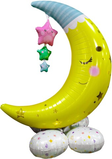К Фигура на подставке Полумесяц и звезды (50''/127 см)