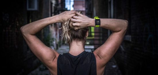 Спортивные смарт часы Garmin Forerunner 35 (светло-зеленые) 010-01689-11