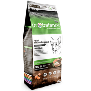 Сухой корм ProBalance Hypoallergenic для взрослых собак всех пород, гипоаллергенный