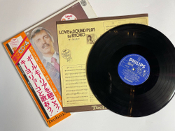 Винтажная виниловая пластинка LP Paul Mauriat Поль Мориа Love In Sound Play (Japan 1973) (Obi)