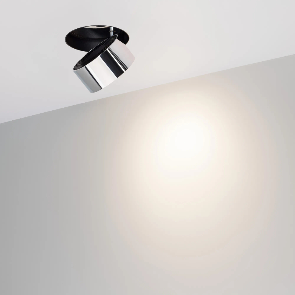 Светильник SP-PLURIO-BUILT-TRIMLESS-R120-9W Day4000 (BK-CHR, 36 deg, 230V) (Arlight, IP20 Металл, 3 года) 038050