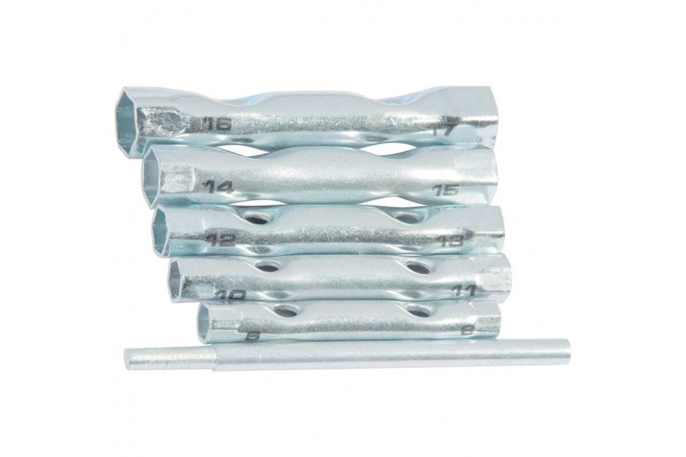 НАБОР КЛЮЧЕЙ-ТРУБОК ТОРЦЕВЫХ SPARTA 8Х17ММ ВОРОТОК ОЦИНК 6ШТ 137405