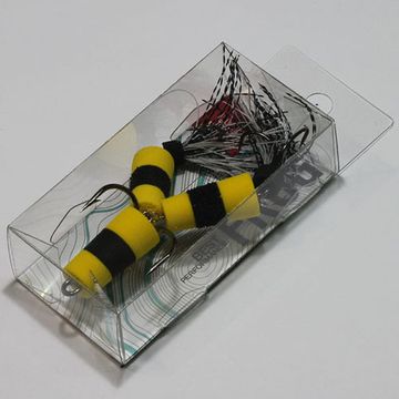 Приманка джиговая LJ FROG жел./чер./жел. в блистере