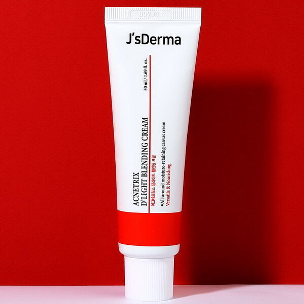 Восстанавливающий крем для проблемной кожи J'sDerma Acnetrix D`light Blending Cream, 50мл