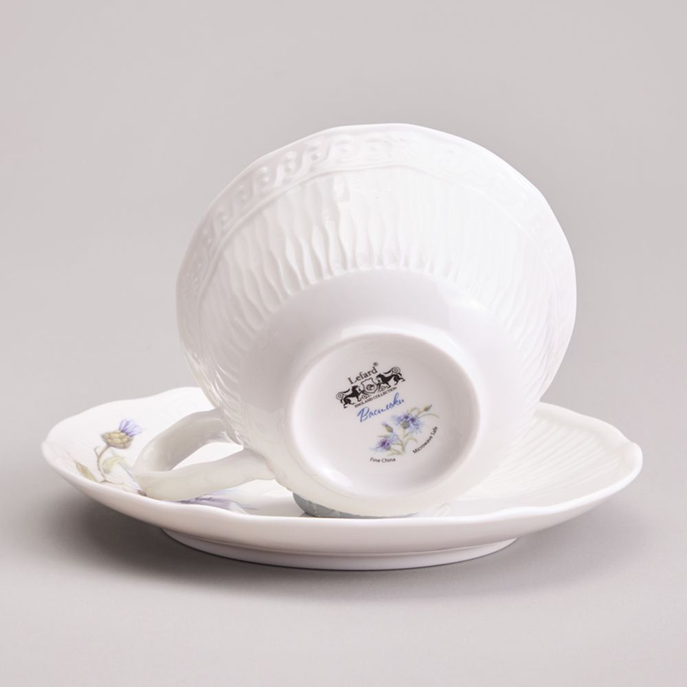 ЧАЙНЫЙ СЕРВИЗ LEFARD "ВАСИЛЬКИ" НА 6 ПЕР. 14 ПР. 800/300/250 МЛ