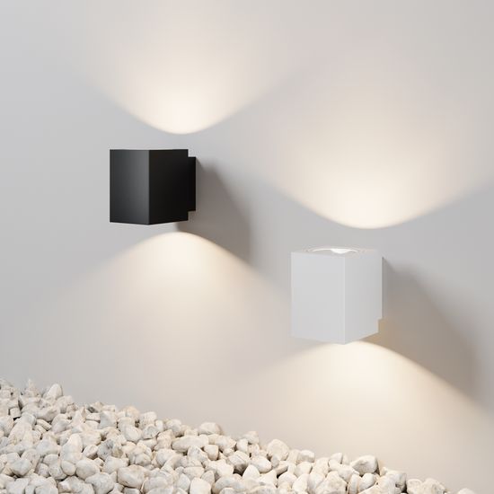 Уличный настенный светильник Outdoor O507WL-L10B3K