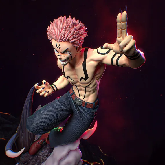 Itadori x Sukuna - Jujutsu Kaisen