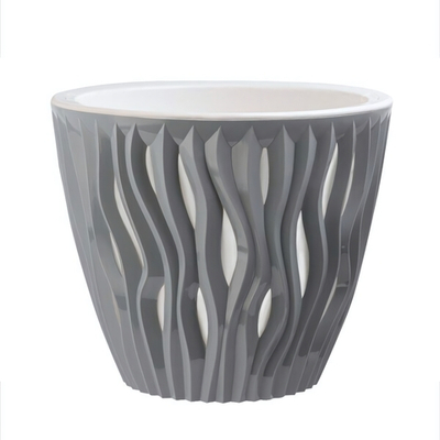 Кашпо "Вдохновение" (4,5л.) Цв. Серый жемчуг