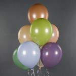 Шар (12''/30 см) Retro, Темный индиго, пастель ретро, 50 шт.