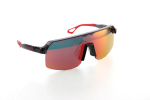 Спортивные очки HILX Inferno Shiny Crystal Dark Grey / Red Lens