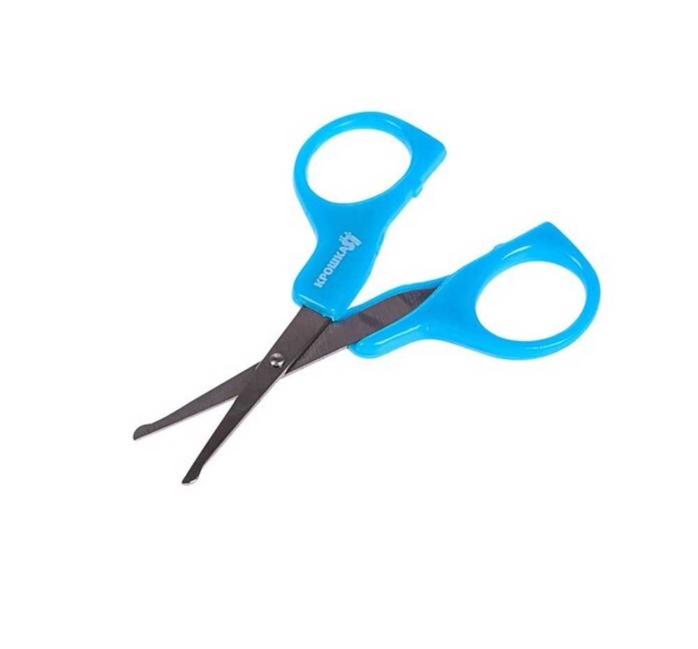 3612521 Ножницы детские маникюрные, от 0 мес., цвет голубой