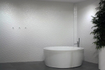 Porcelanosa Oxo Line Blanco 33.3x100