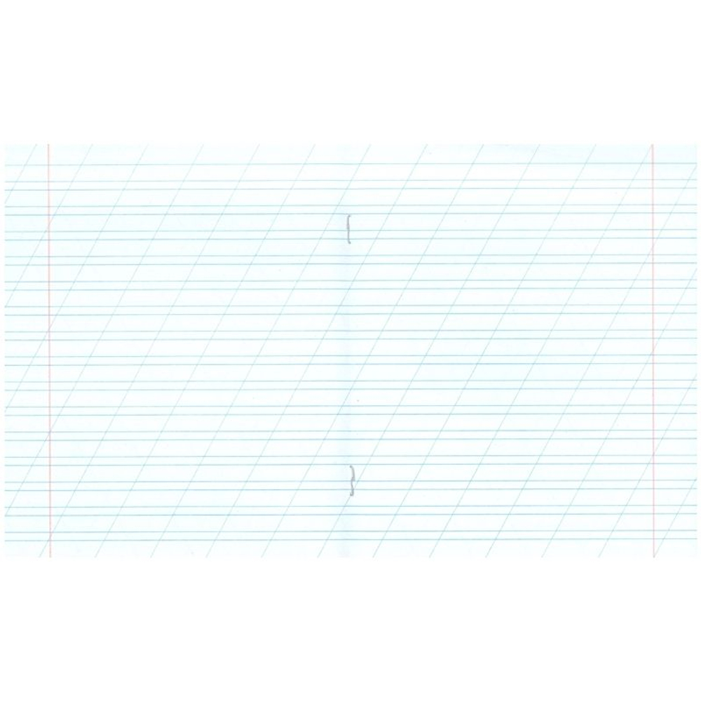 Тетрадь школьная, Бумажная фабрика, А5, 12 л, косая линия