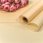 Пленка В рулоне 10 м х 58 см двухсторонняя (Персиковый)