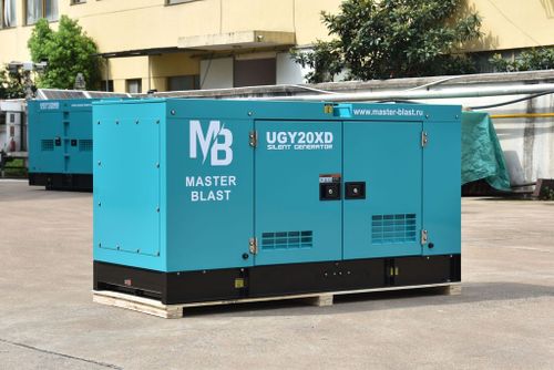 Дизель-генератор Master Blast UGY20XD3 в уличном кожухе - [ДГУ 16 кВт / 380V / FAW] трехфазный