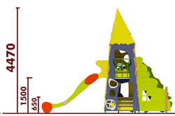 Игровой комплекс 070941 для детей 4-6 лет для уличной площадки