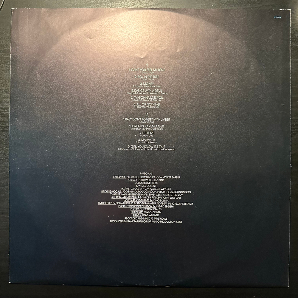 Milli Vanilli - All Or Nothing (Скандинавия 1988г.)