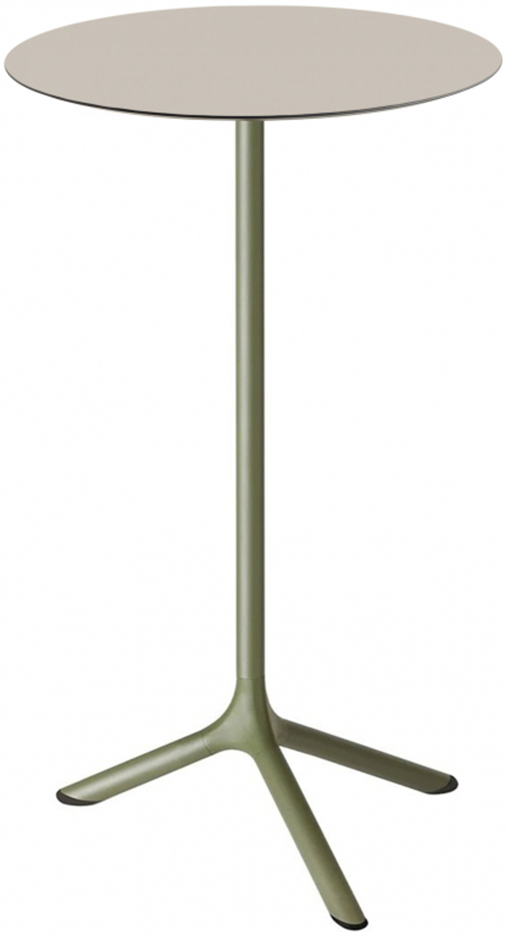 Стол ламинированный барный складной Scab Design Tripe Folding, оливковый, тортора