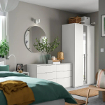 Комбинация для хранения - VIHALS IKEA/ ВИХАЛС ИКЕА, 245x57x200 см, белый