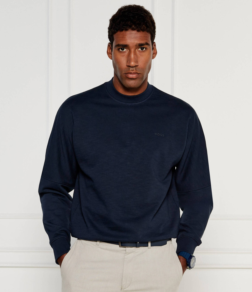 Худи We_Denim BOSS ORANGE - темно-синий(50519737)