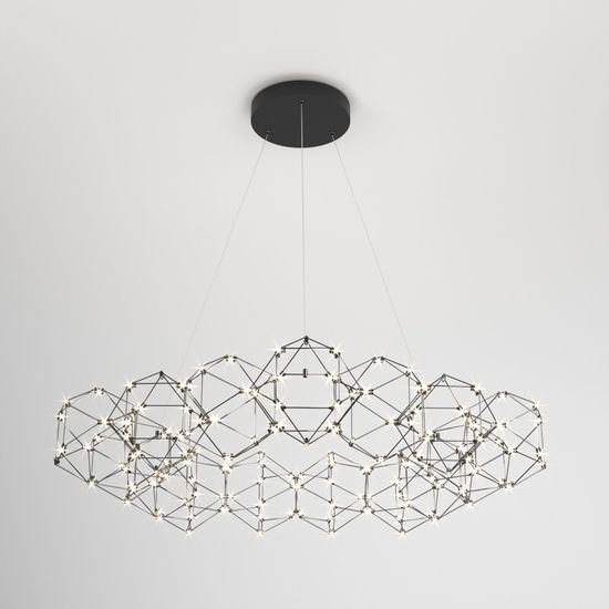 90169/15 / подвесной светильник / черный жемчуг