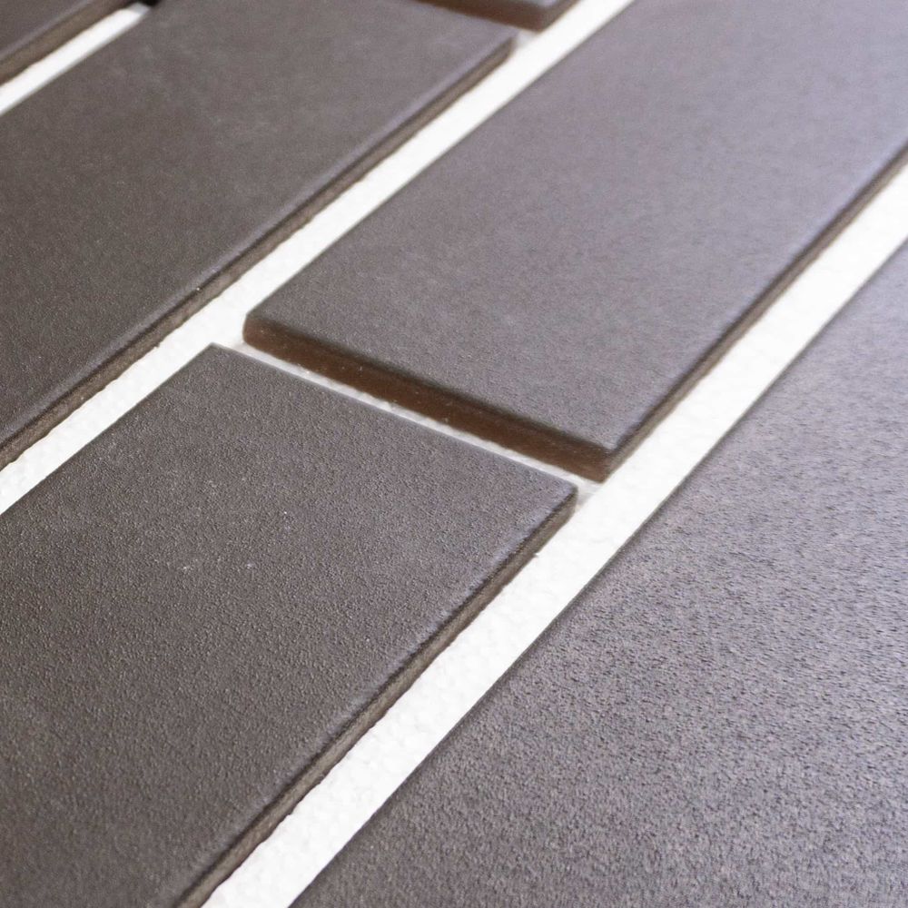 Клинкерная термопанель ППС Керамин Куба 9 Шоколадный 1020х455 мм