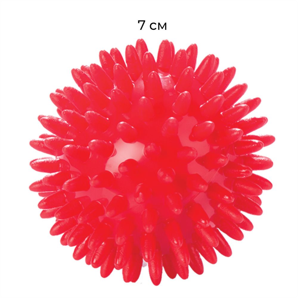 Мяч игольчатый массажный M-107 (диаметр 7 см)