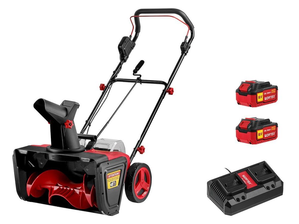 Аккумуляторный снегоуборщик WORTEX CST 5036 (АКБ и ЗУ)