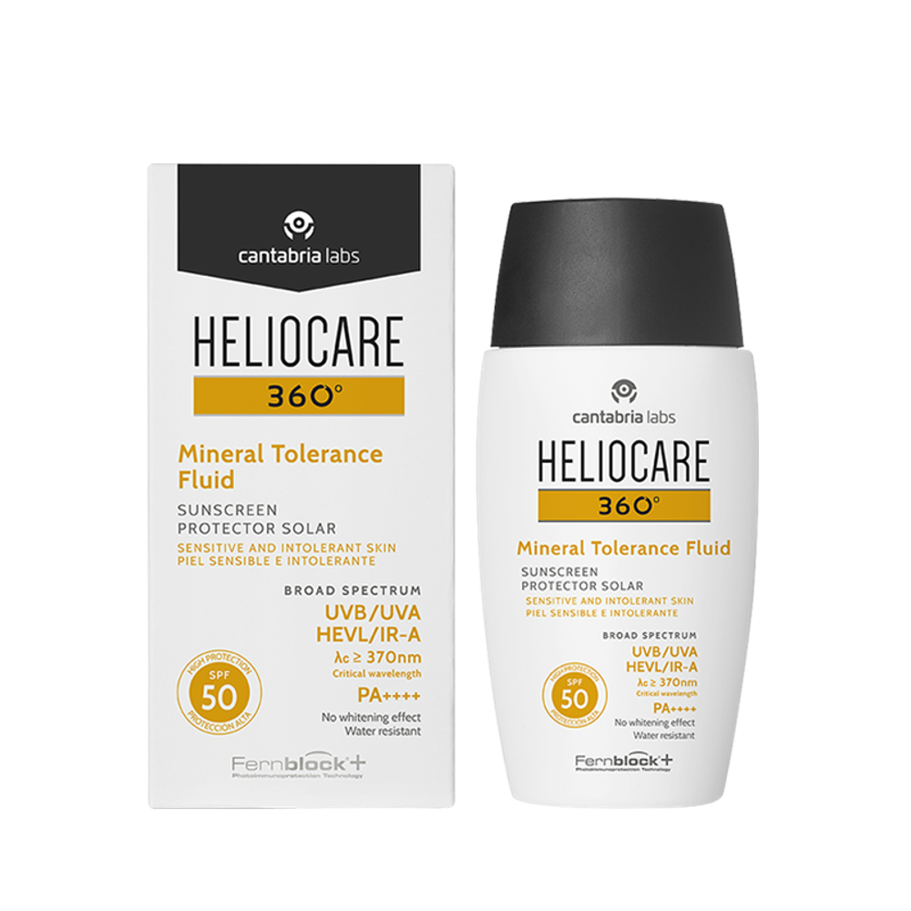 CANTABRIA LABS HELIOCARE 360º Mineral Tolerance Fluid Sunscreen SPF 50