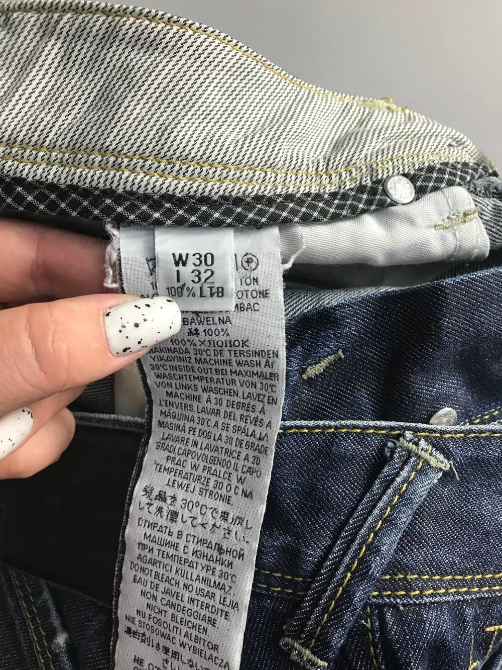 Джинсы Ltb модные, маркировка 30/32, визуально 46 размер