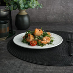 Тарелка 20 см,фарфор,белый цвет, матовая поверхность, "Паназия" P.L.-ProffCuisine