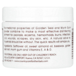 Country Comfort, Herbal Savvy, Golden Seal-Myrrh, мазь на основе гидрастиса и мирры, 57 г (2 унции)