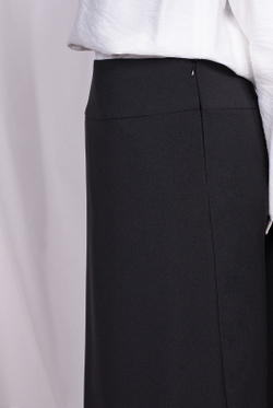 Юбка-миди 3436ВЕ, черный #70Ч013436ВЕ