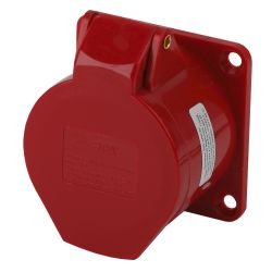 Розетка ЭРА R(IN)-16-3P-PE-N-IP44 стационарная внутренняя 415 3Р+РЕ+N 16А 380В IP44 | Силовые разъёмы