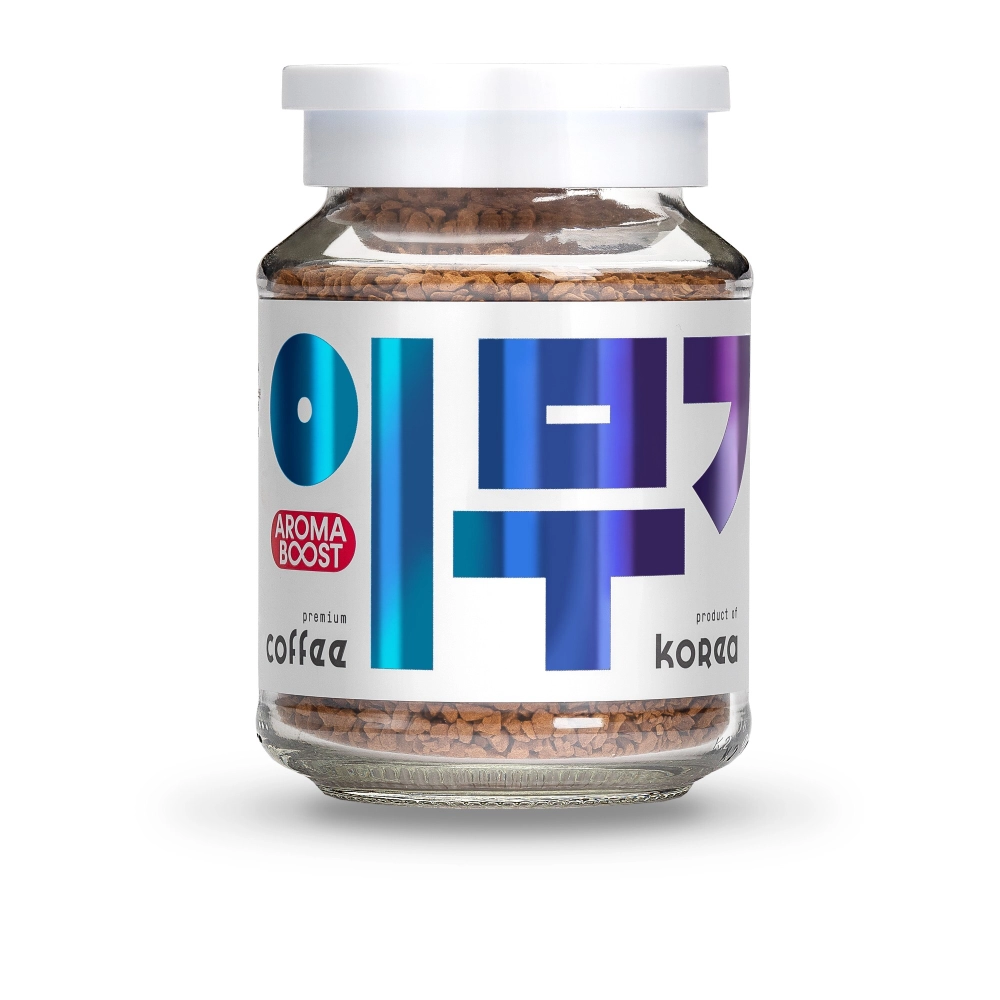 Кофе растворимый IMUDJI BLUE в стеклянной банке