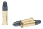 Патрон .22 LR КСПЗ ОХОТНИК 370Э 2,42 г, латунная гильза, коробка 50 шт.