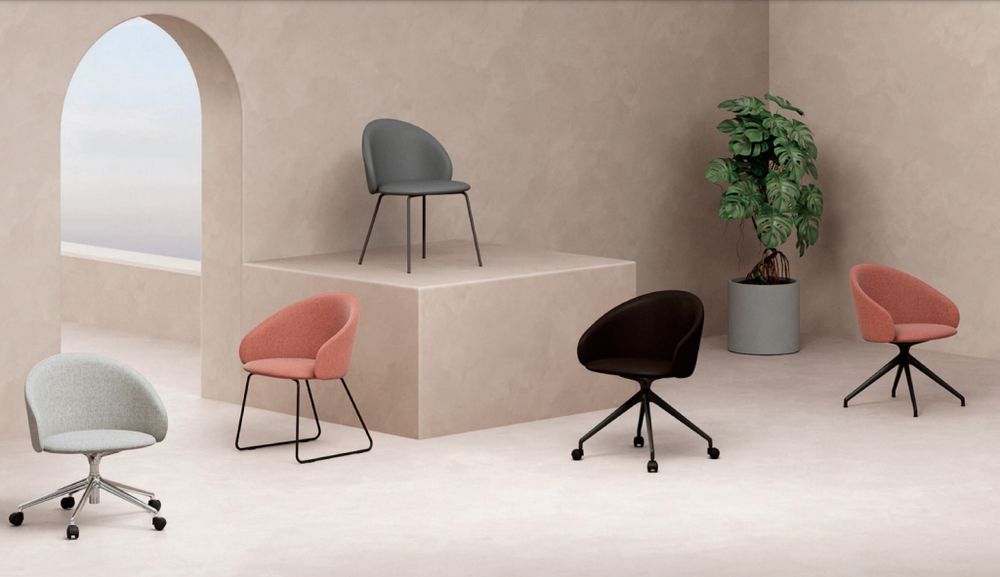 Стул с обивкой Papatya Glera-S ML