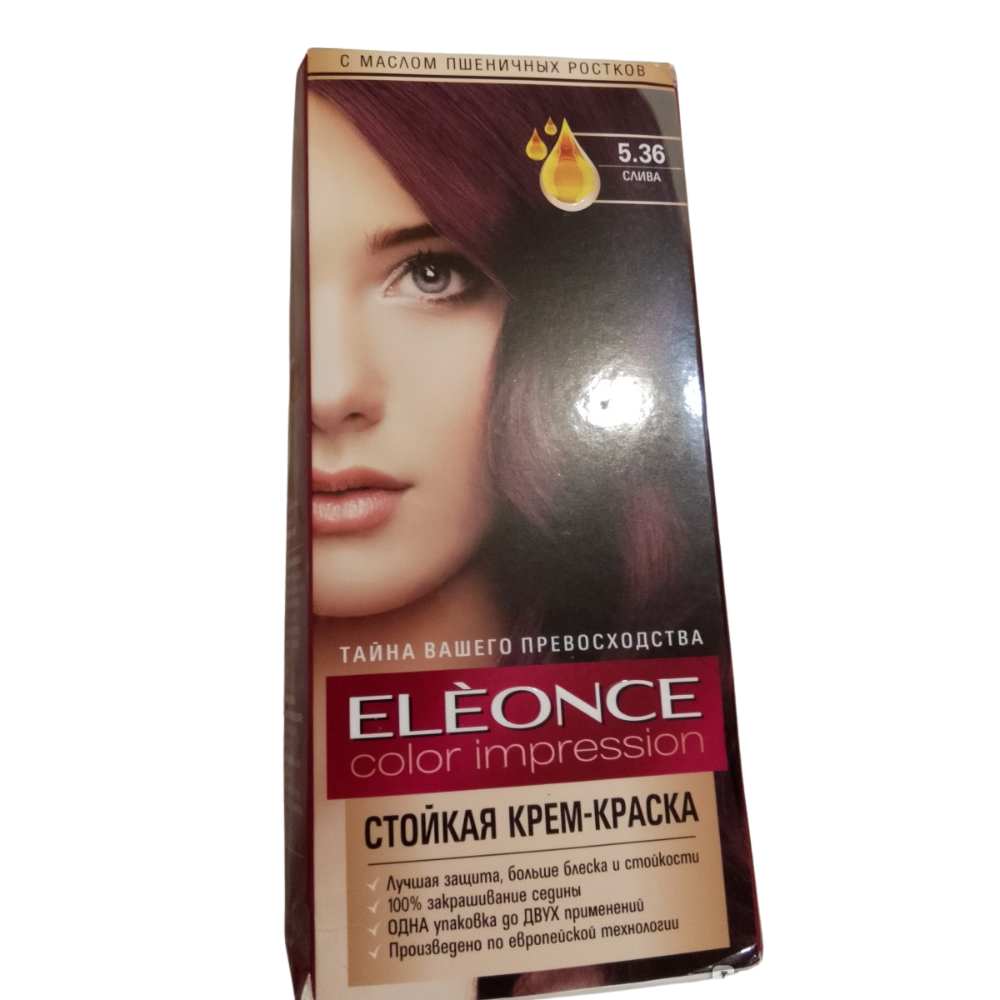 Краска для волос Eleonce №5.36 Слива 25 мл