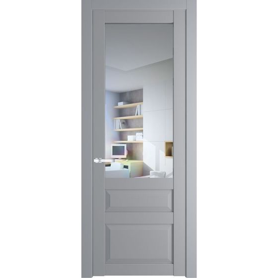 Межкомнатная дверь эмаль Profil Doors 2.5.3PD смоки остеклённая