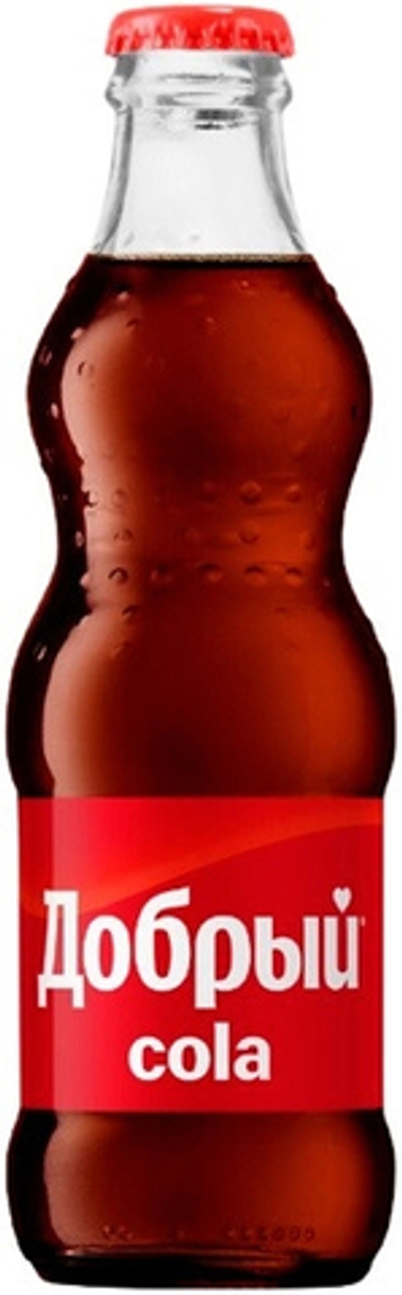 Газированный напиток Добрый Кола / Dobryj Cola 0.25 - стекло