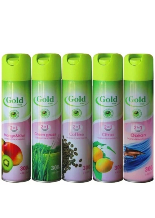 ОСВЕЖИТЕЛЬ ГОЛД 300 МЛ. 12 ШТ.