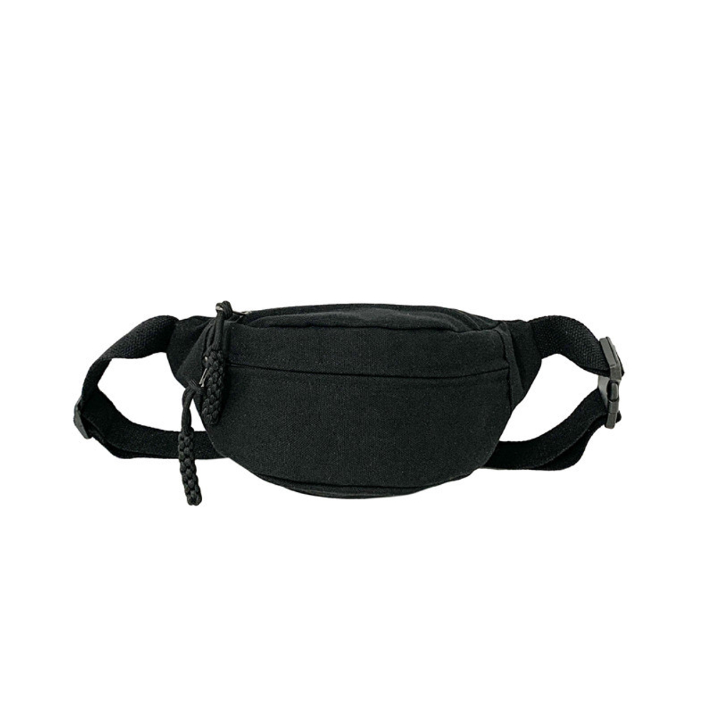 TAIKESEN Versatile Canvas Bag Fanny Pack Medium Unisex White/Black/Green/Brown